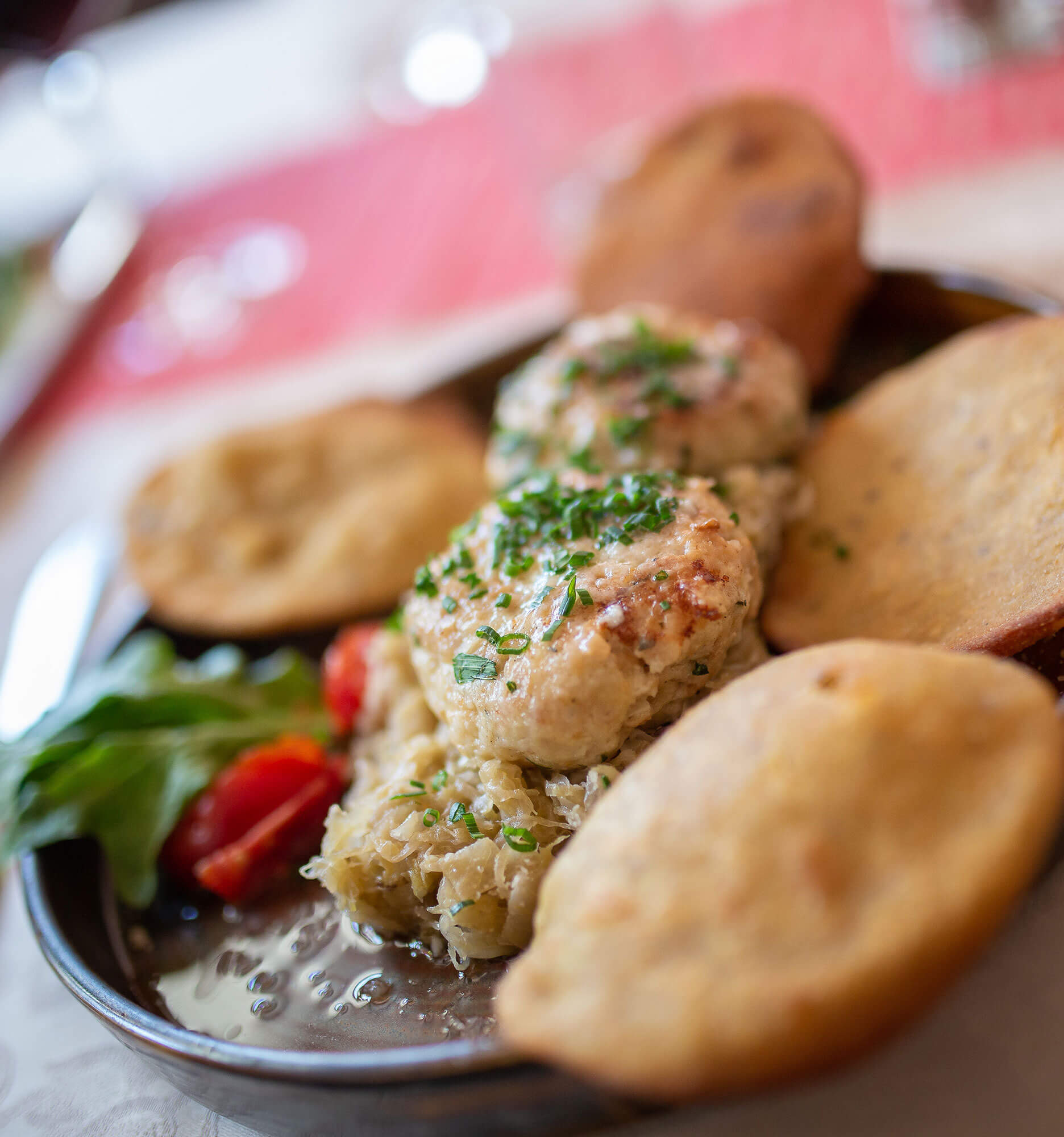 Special cuisine - Kartoffelblattlan & Knödel - Hotel Amaten