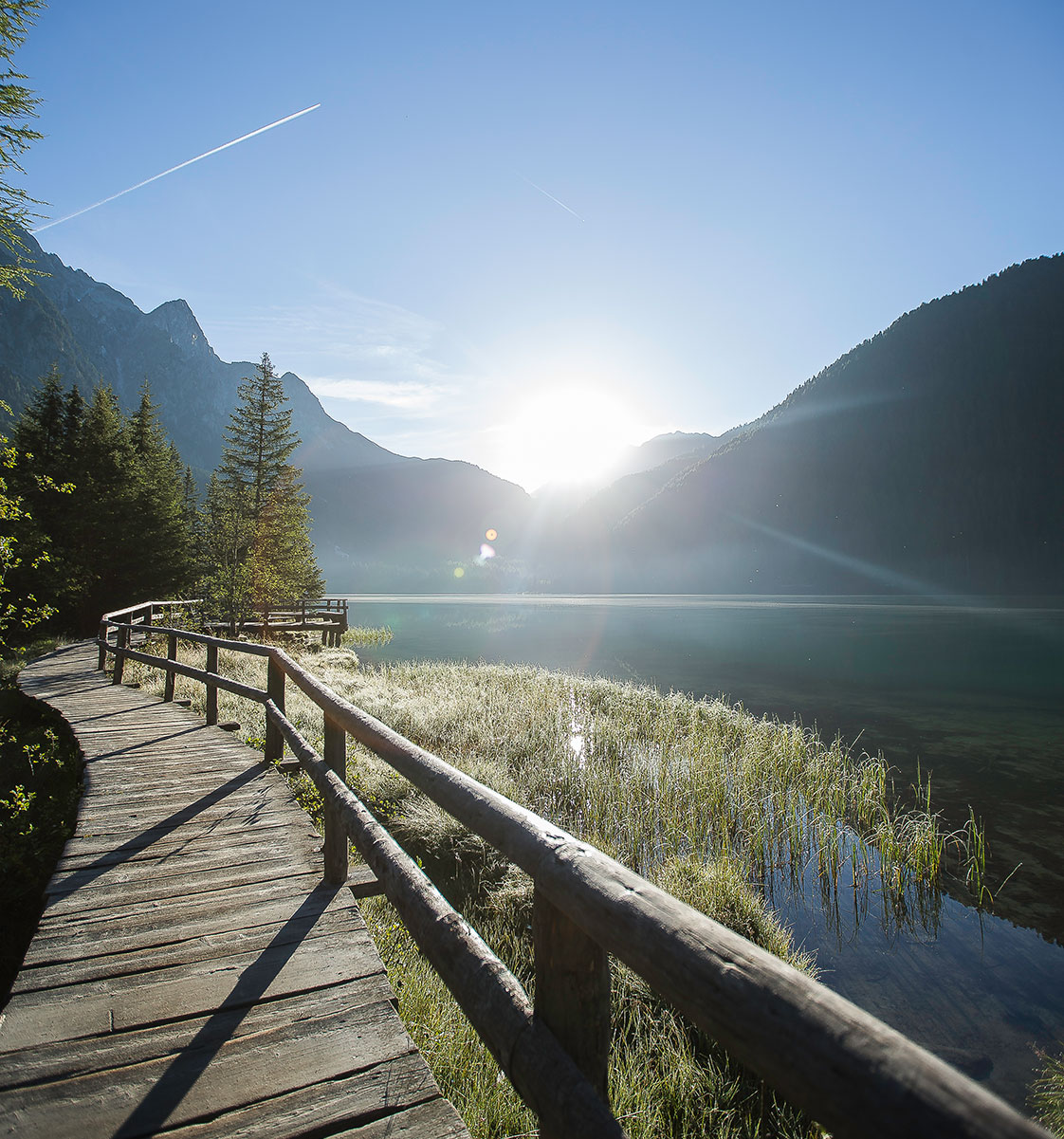 Antholzer See im Sommer - Hotel Amaten